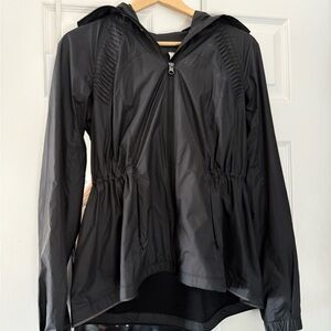 Lululemon Athletica Black Utility Jacket with Water-Resistant Fabric